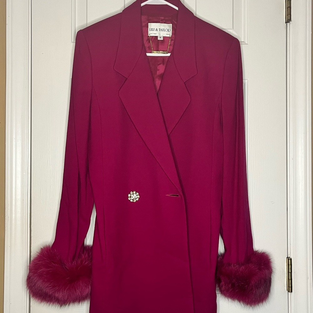 Vintage Lily & Taylor Skirt Suit
